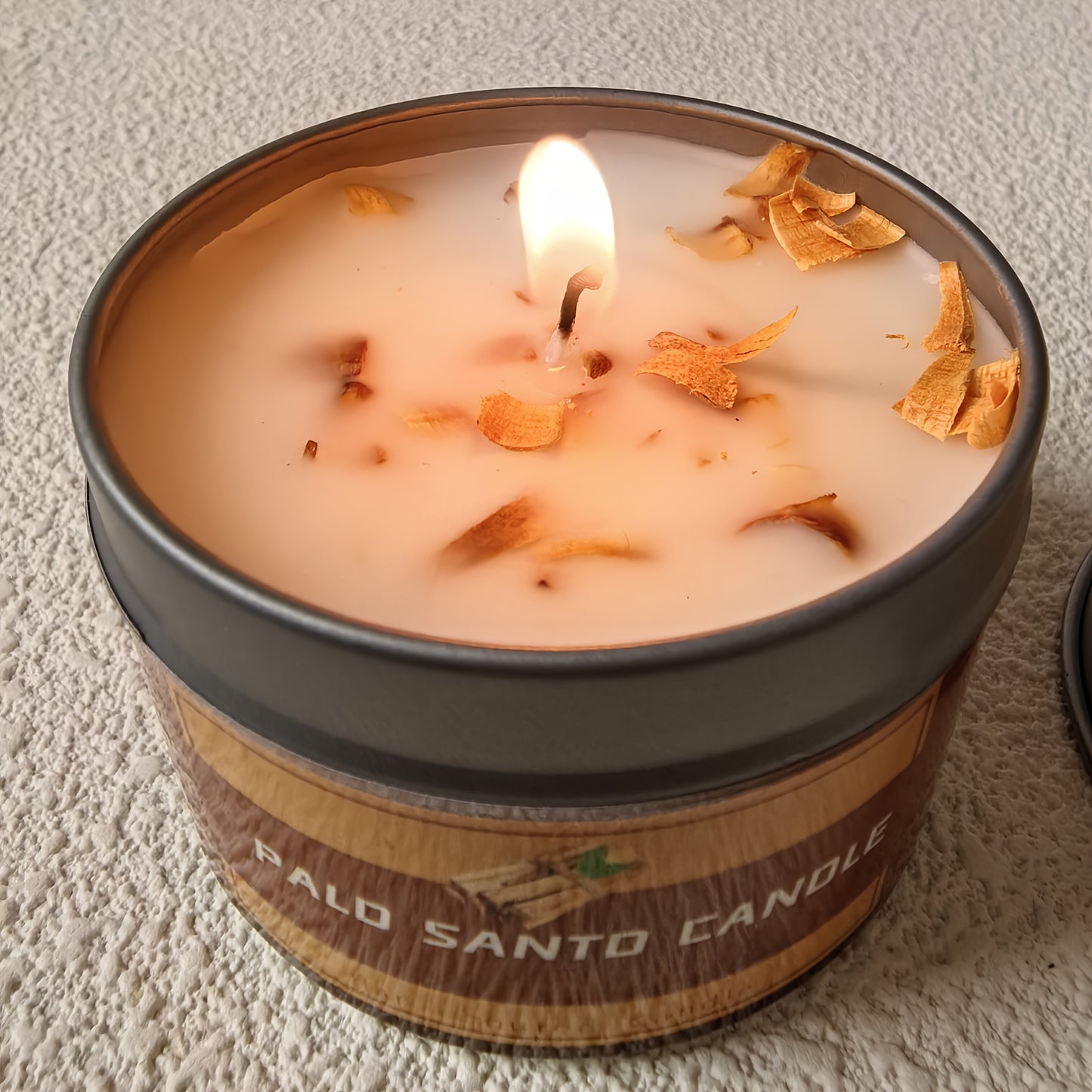 Sage Holy Wood Fragrance Candle, Soy Wax, Long-lasting Burning, Non-Electric, Made from Wax Molding Materials