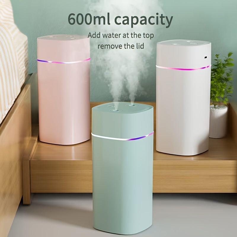 Mini Small Desktop Household Dual Spray Humidifier